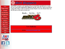 Tablet Screenshot of dirtdiggersmc.com
